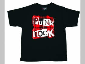 Punk rock Tartan  detské tričko 100%bavlna značka Fruit of The Loom
